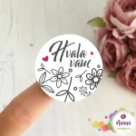 Nalepnica Hvala 1 - Slika 2